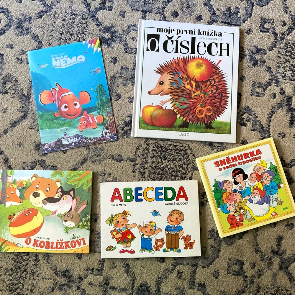 Bundle of Children’s Czech Books